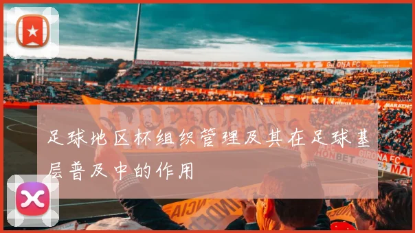 足球地区杯组织管理及其在足球基层普及中的作用